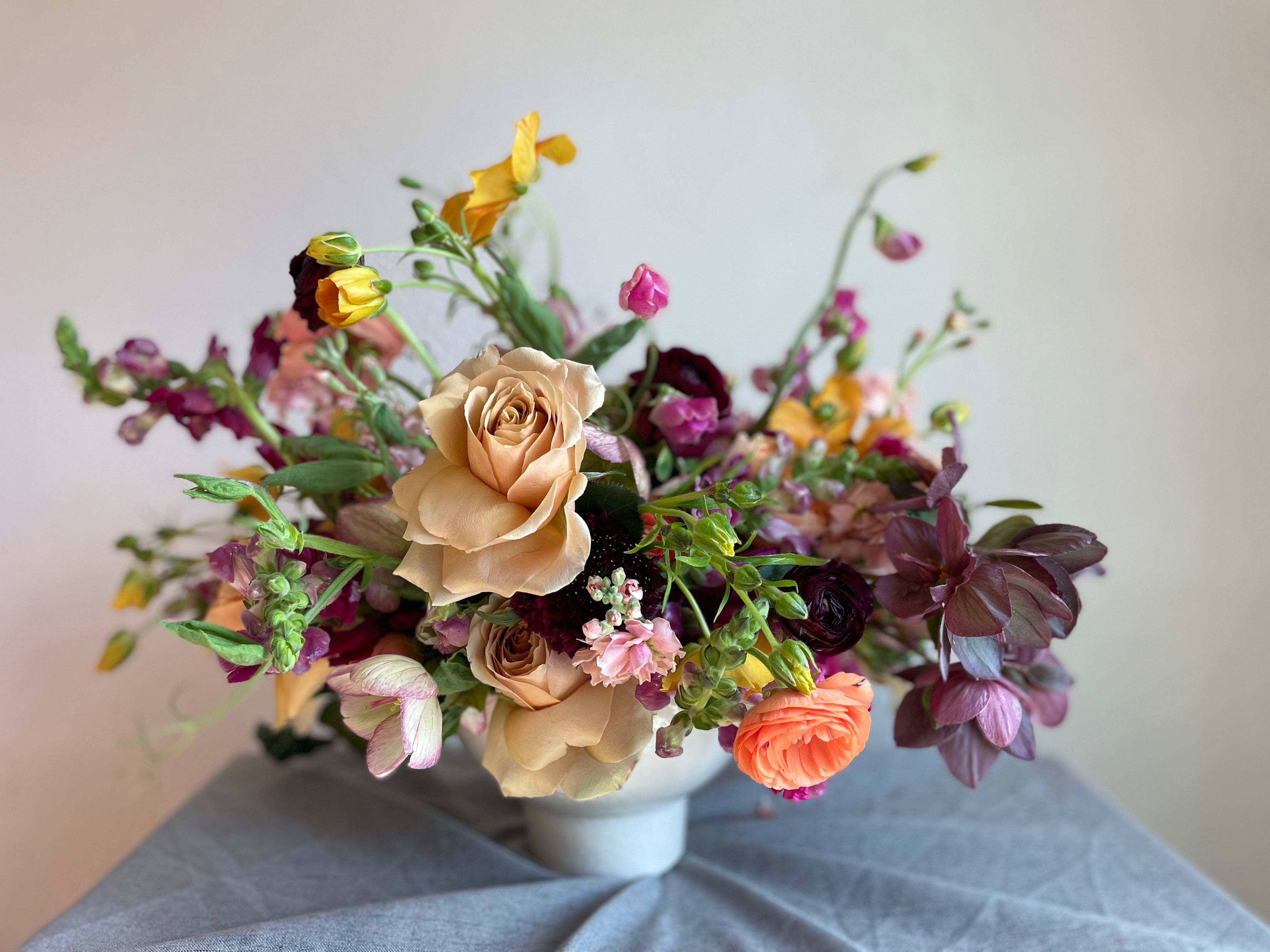 locally sourced wedding flowers